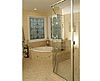 glass angle shower