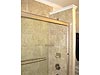 Corner shelf in shower