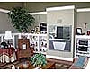 tv room shelves